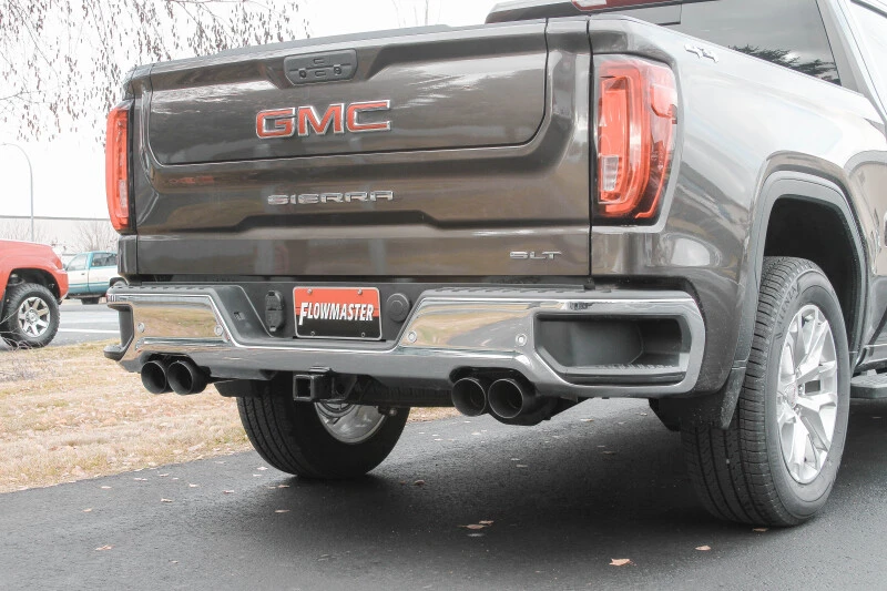 Flowmaster 19-23 GM 1500 6.2L American Thunder Cat-Back Exhaust System - Quad Tips