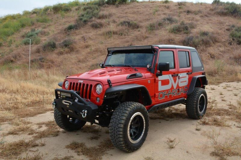 DV8 Offroad Heat Dispersion Motorhaube für 2007–2018 Jeep Wrangler JK