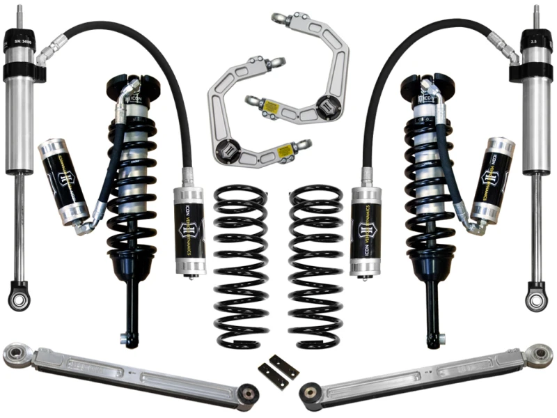 ICON 2010+ Toyota FJ/4Runner 0-3,5 Zoll Stage 5 Federungssystem mit Billet Uca