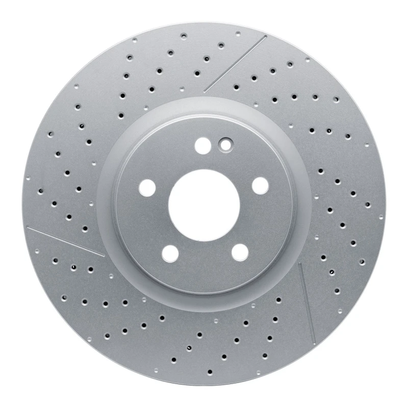 DFC 14-19 Mercedes-Benz GLA45 AMG Front Drilled and Slotted Hi-Carbon Alloy Geomet Coated Rotor