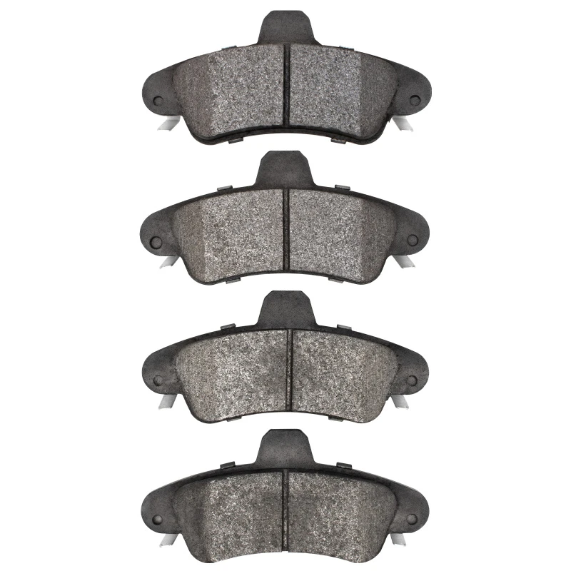DFC 95-04 Ford Contour Rear 5000 Advanced Semi Metallic Brake Pads and Hardware Kit
