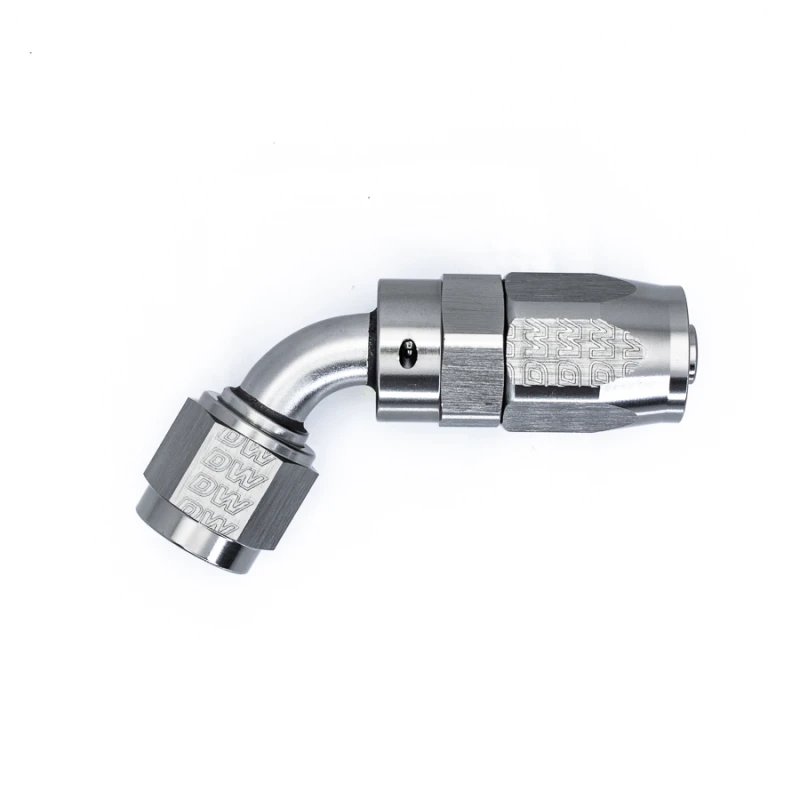 DeatschWerks 6AN Weibliche Flare-Swivel 60-Grad Schlauchende CPE eloxiert DW Titan