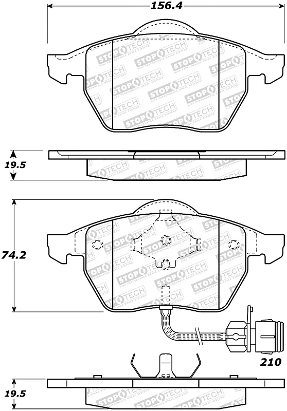 stoptech_308.05550-6794df56098d9 StopTech Street Brake Pads - Front