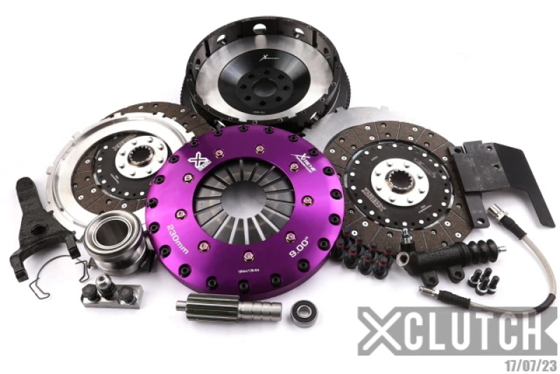 XClutch 93-95 Toyota Supra Twin Turbo 3.0L 9-Zoll-Zwillings-Festorganische Kupplungskit