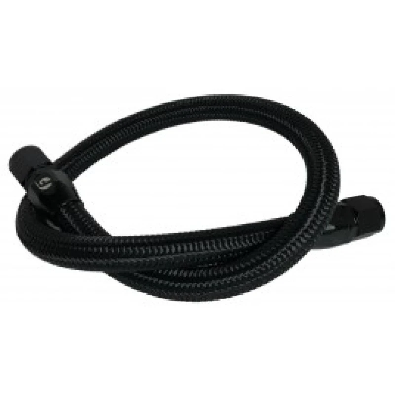 Fleece Performance 98.5-18 Dodge Cummins 34.5in Common Rail/VP44 Kühlmitteleitung (schwarz-geflochten)