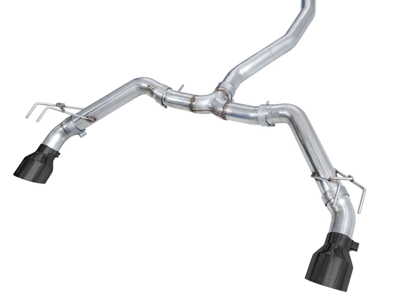 AWE Tuning 22+ Honda Civic Si/Acura Integra Track Edition Catback Auspuff - Doppelte Diamant-Schwarz Spitzen