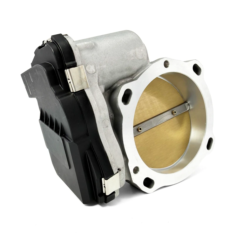 BLOX Racing 87mm Billet Throttle Body - Mustang 5.0 - Silver Anodized