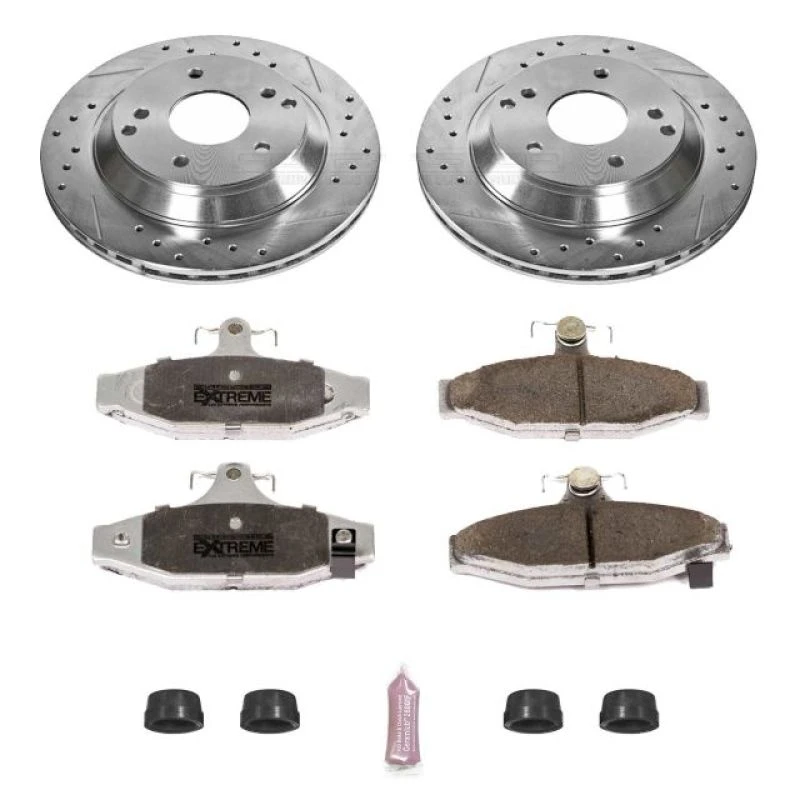 powerstop_K1523-26-679457ddb4910 Power Stop 88-96 Chevrolet Corvette Rear Z26 Street Warrior Brake Kit