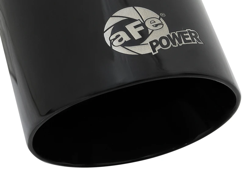 aFe MACH Force-Xp Universal 409 SS Einzelwandige Klemm-Abgas-Endrohr - Schwarz