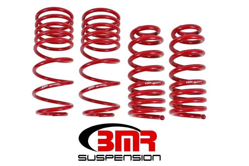 BMR 93-02 F-Body Handling-Version Tieferlegungsfedern-Kit (Satz von 4) - Rot