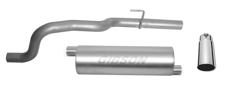 Gibson 99-01 Jeep Grand Cherokee Laredo 4.0L 2.5 Zoll Kat-Back Einzelrohr-Auspuff - Edelstahl