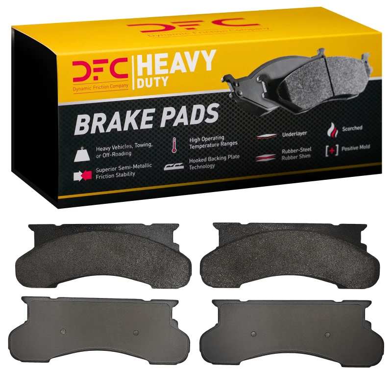 DFC 75-94 Ford F-350 2WD (Excl Super Duty) Front Heavy Duty Pads - Semi Metallic