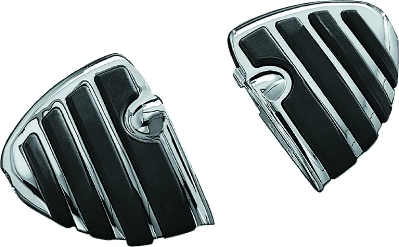 Kuryakyn ISO Wing Mini Boards ohne Adapter in Chrom