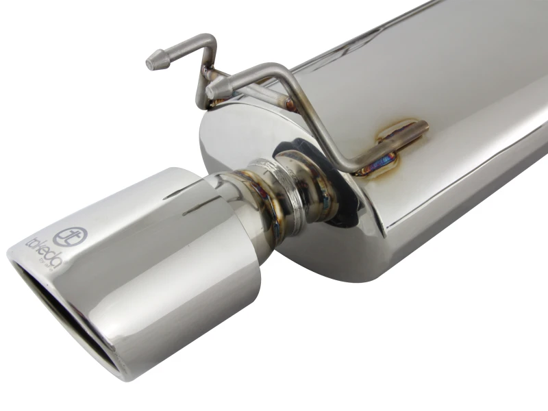 aFe Takeda Auspuff 304SS Dual Cat-Back mit polierten Endrohren 13-17 Honda Accord LX/EX/EX-L Limousine L4 2.4L