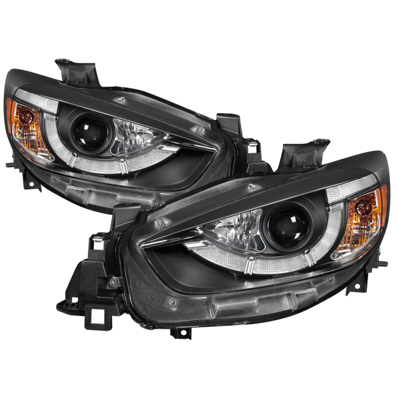 spyder_5083319-6794c1fa6eee1 Spyder Mazda CX-5 13-15 Projector Headlights - DRL LED - Black PRO-YD-MCX513-DRL-BK