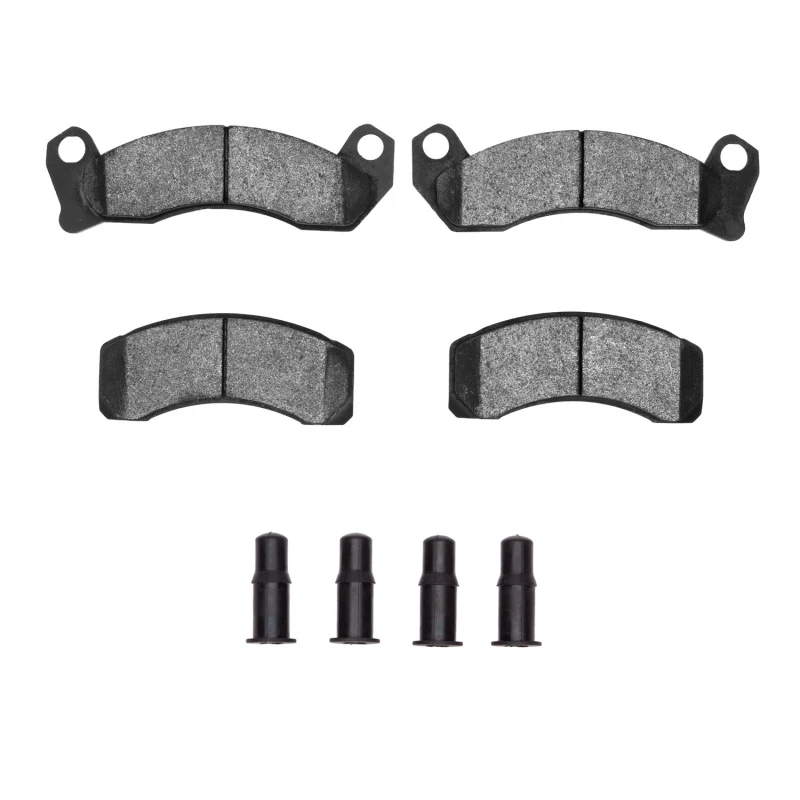 DFC 87-93 Ford Mustang Front Active Performance Pads and Hardware Kit