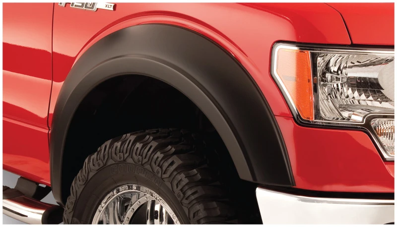 Bushwacker 87-91 Ford F-100 Styleside Extend-A-Fender-Stil-Flares 4-teilig 81,0/96,0in Bett - Schwarz