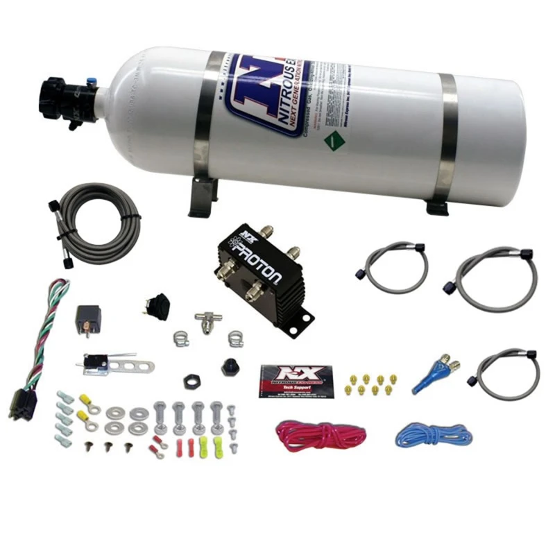 Nitrous Express Proton Plus Nitrous-Kit mit 15lb-Flasche