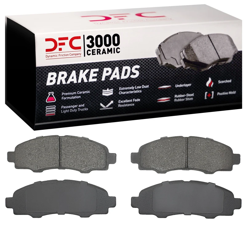 DFC 11-15 Ford Ikon (Mexico / Made In Brazil) Front 3000 Ceramic Brake Pads