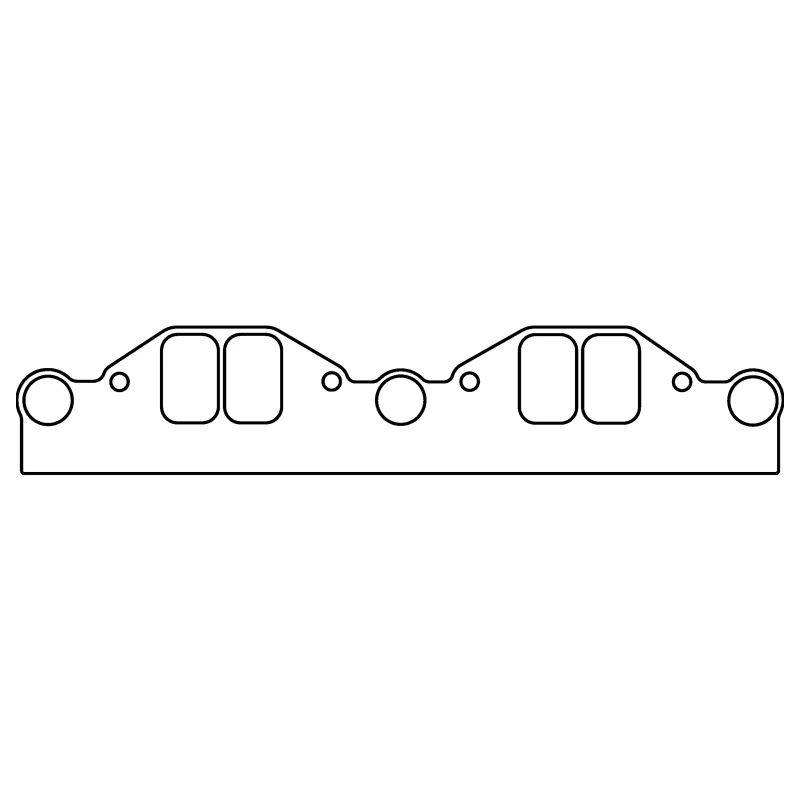 Cometic Chrysler A4 Midget/A8 Sprint Car Block .047in Fiber Intake Mani Gskt-With W9 Cyl Head-2 Pack