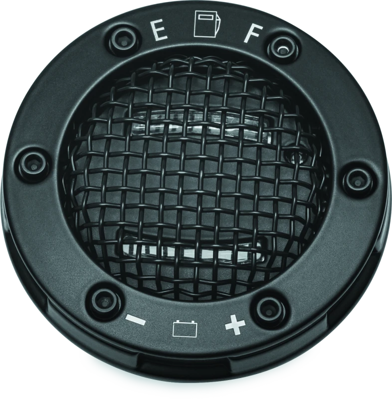 Kuryakyn Mesh LED Kraftstoff- & Batteriestandsanzeige Schwarz
