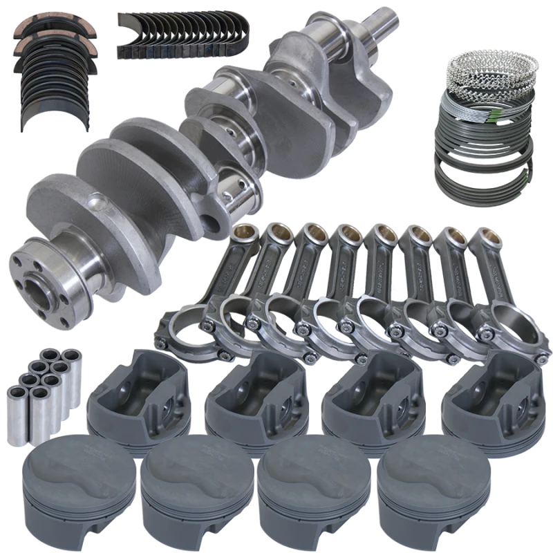 Eagle Ford 351W SVO 4.000in Kurbelwelle 6.250in I-Träger -6.6cc Flachboden 4.060in Kolben Rotierende Baugruppe