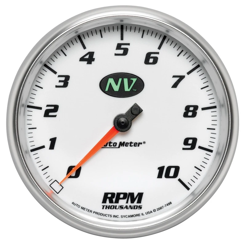AutoMeter Tachometer 5 Zoll 10.000 U/min In-Dash NV