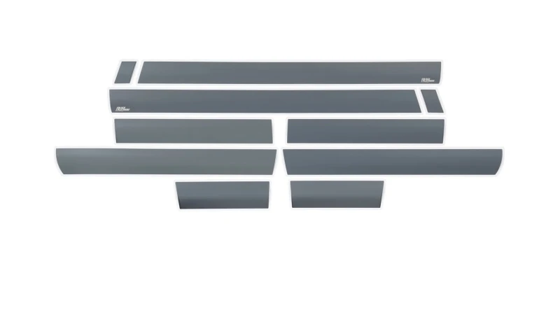 Putco 15-19 GMC Sierra HD Doppelkabine - 6,5 Zoll Bett - (10 Teile) Schwarzes Platin-Rocker-Panel