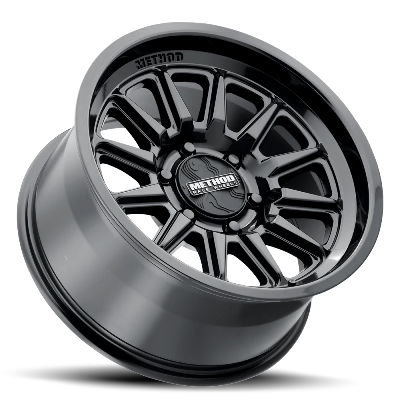 Method MR323 - 17x8.5 / 6x5.5 / ET 25 / 106.25 CB - Gloss Black
