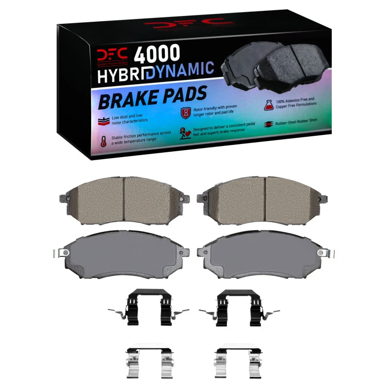 DFC 02-20 Infiniti QX70 Front 4000 HybriDynamic Brake Pads and Hardware Kit