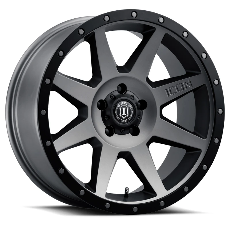 ICON Rebound 20x9 6x5.5 0mm Versatz 5 Zoll BS Titan-Rad