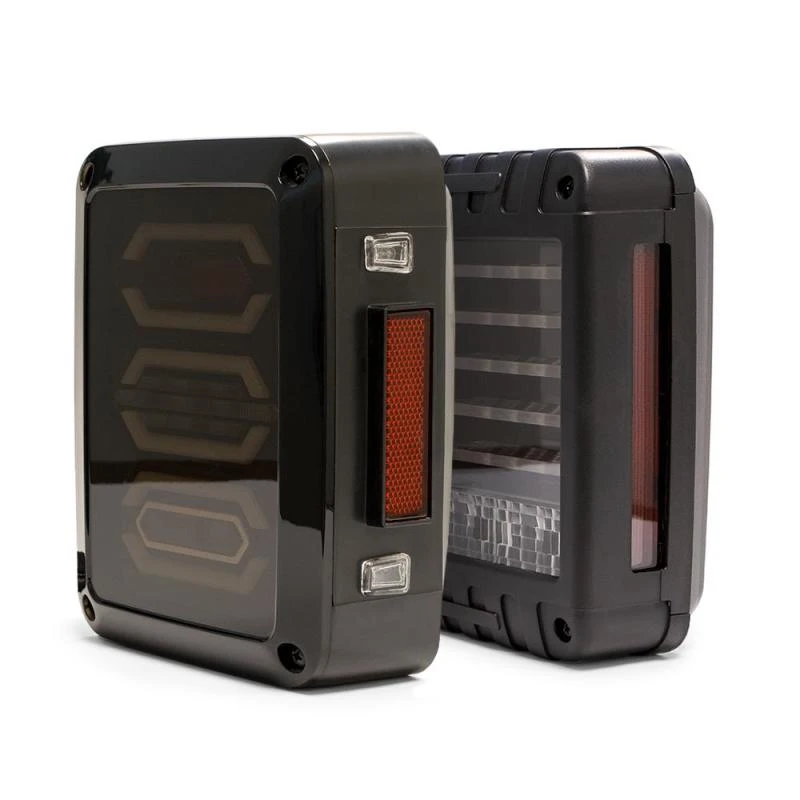 DV8 Offroad Horizontal LED Rückleuchte für 07-18 Jeep Wrangler JK