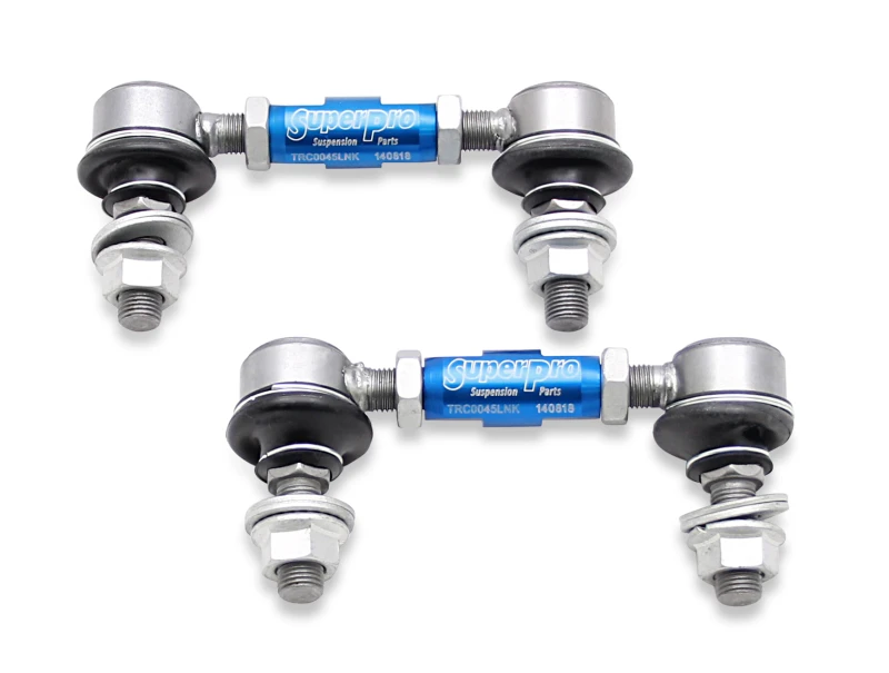 superpro_TRC1245-67950fdd773bf SuperPro 1997 Chevrolet Corvette 0 Front HD Adjustable End Link Set (12mm Studs 100mm-120mm Length)