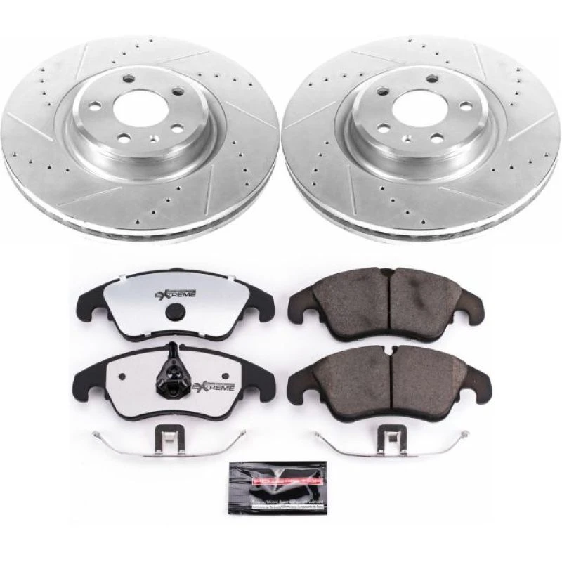 powerstop_K6140-26-679458e35e0ad Power Stop 14-18 Audi A6 Front Z26 Street Warrior Brake Kit