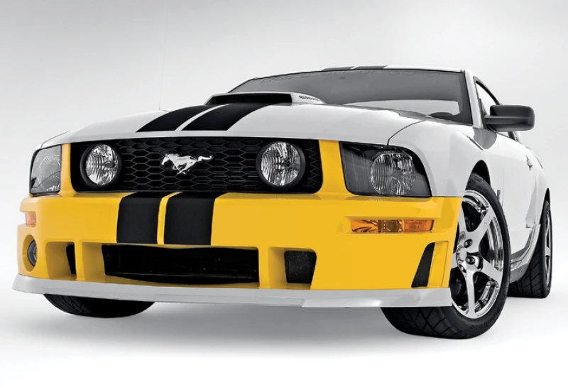 roush_401422-6794827610373 Roush 2005-2009 Ford Mustang lackiertes Frontspoiler-Kit