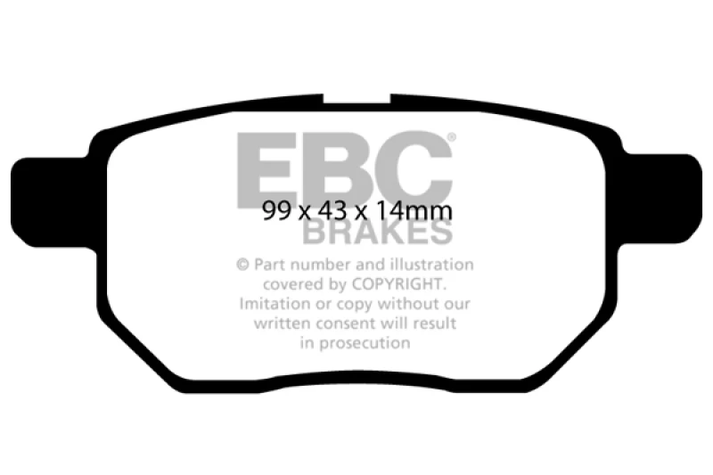 ebc_DP31947C-6793205eb1ffa EBC 11+ Lexus CT200h 1.8 Hybrid Greenstuff Rear Brake Pads