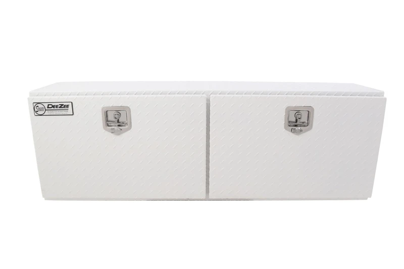 Deezee Universal Tool Box - Specialty 60In Topsider White BT Alum