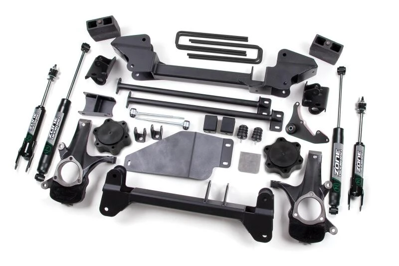 Zone Offroad 6 Zoll Federungssystem für 1999–2006 Chevrolet K1500 und GMC Sierra 1500