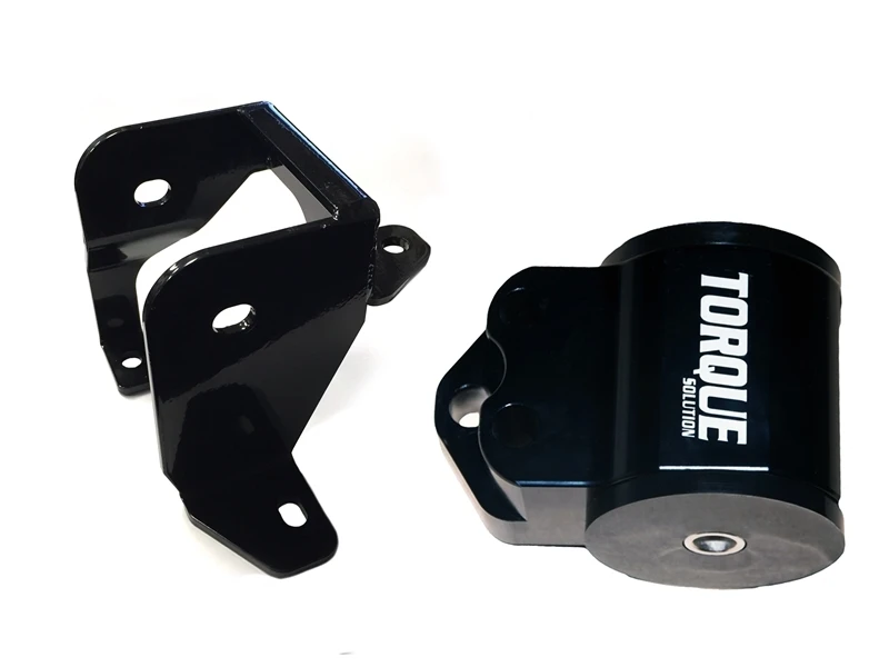 Torque Solution Billet Aluminum Left Engine Mount (3 Bolt): für 96-00 Honda Civic EK B/D-Series