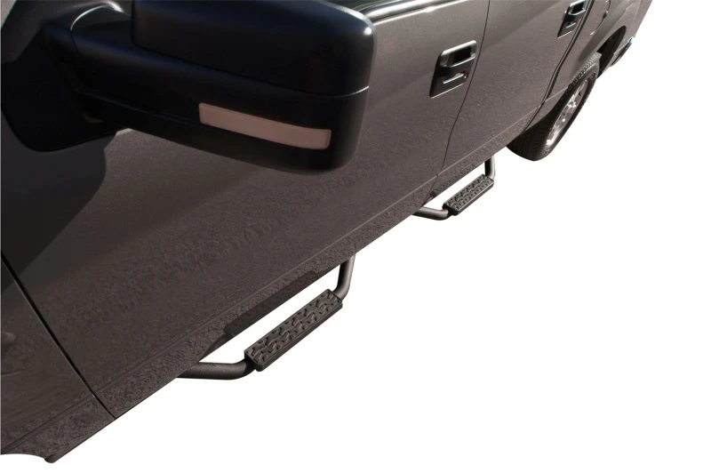 Rampage 1997-2006 Jeep Wrangler (TJ) Side Bar Drop Step Slimline - Black