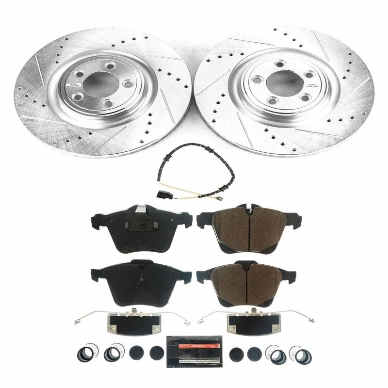powerstop_K8037-67945aac4c858 Power Stop 18-19 Jaguar F-Type Front Z23 Evolution Sport Brake Kit