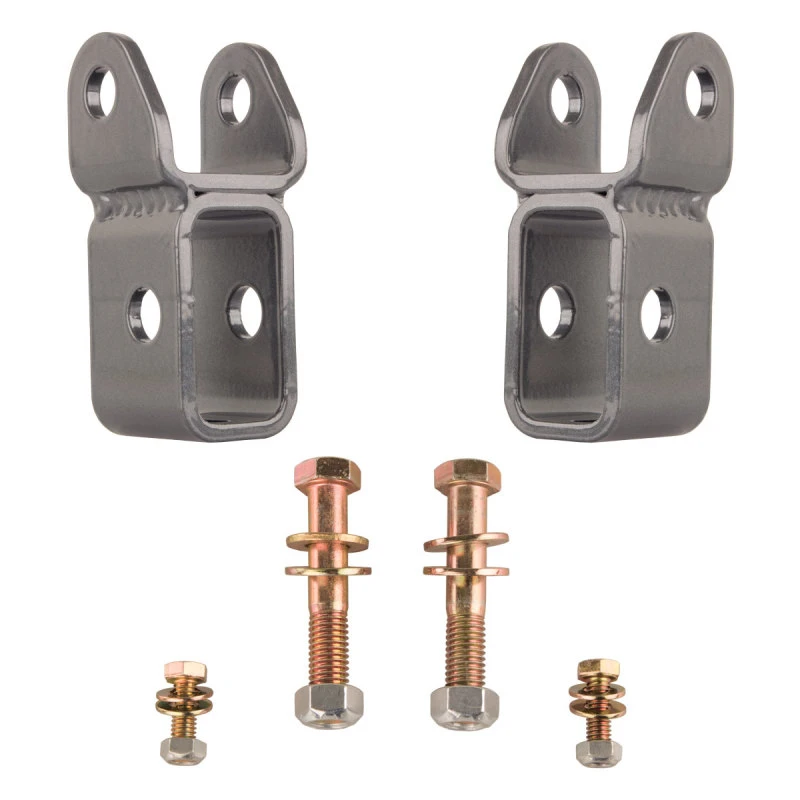 Synergy Front Lower Shock Extension Brackets für 2018+ Jeep Wrangler JL/JLU/JT