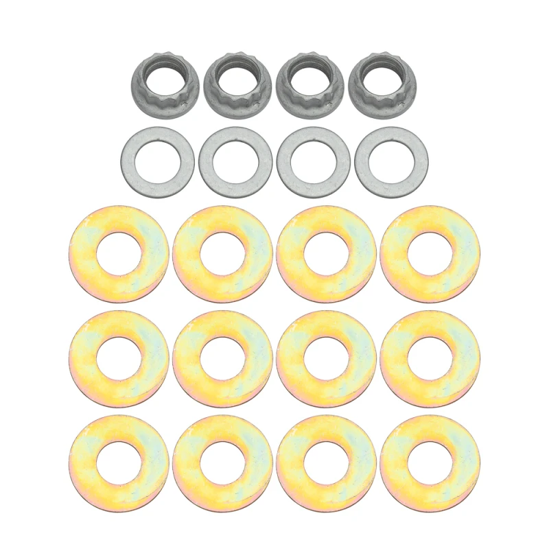 Wilwood bolt kit 7/16-20 nut washer shims aero radial bracket