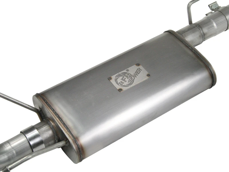 aFe MACH Force XP 2,5-Zoll-Cat-Back-Edelstahl-Auspuffsystem mit polierter Spitze Toyota Tacoma 13-14 4,0L