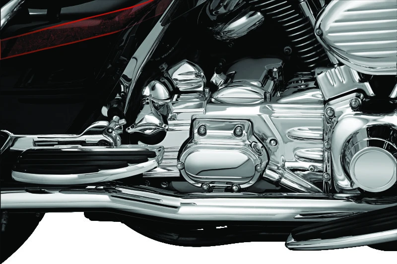 Kuryakyn Rear Cylinder Base Cover for 02-06 Touring Models Chrome