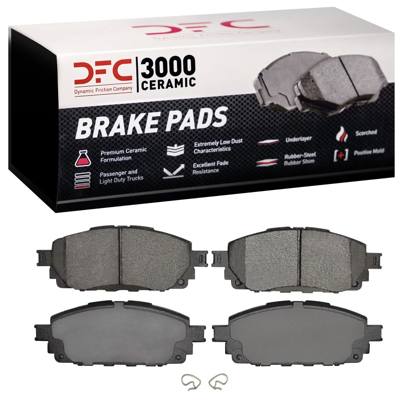 DFC 16-25 Toyota Hilux (Mexico) Front 3000 Semi-Metallic Brake Pads