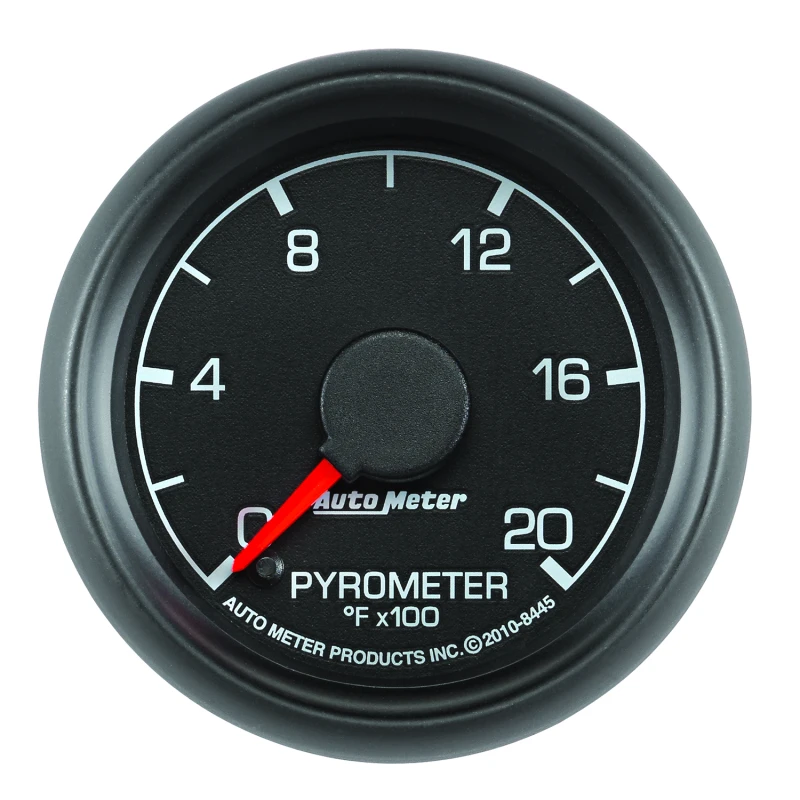 Autometer Factory Match Ford 52,4mm Vollübersicht Electronic 0-2000 Grad F EGT/Pyrometer-Messgerät