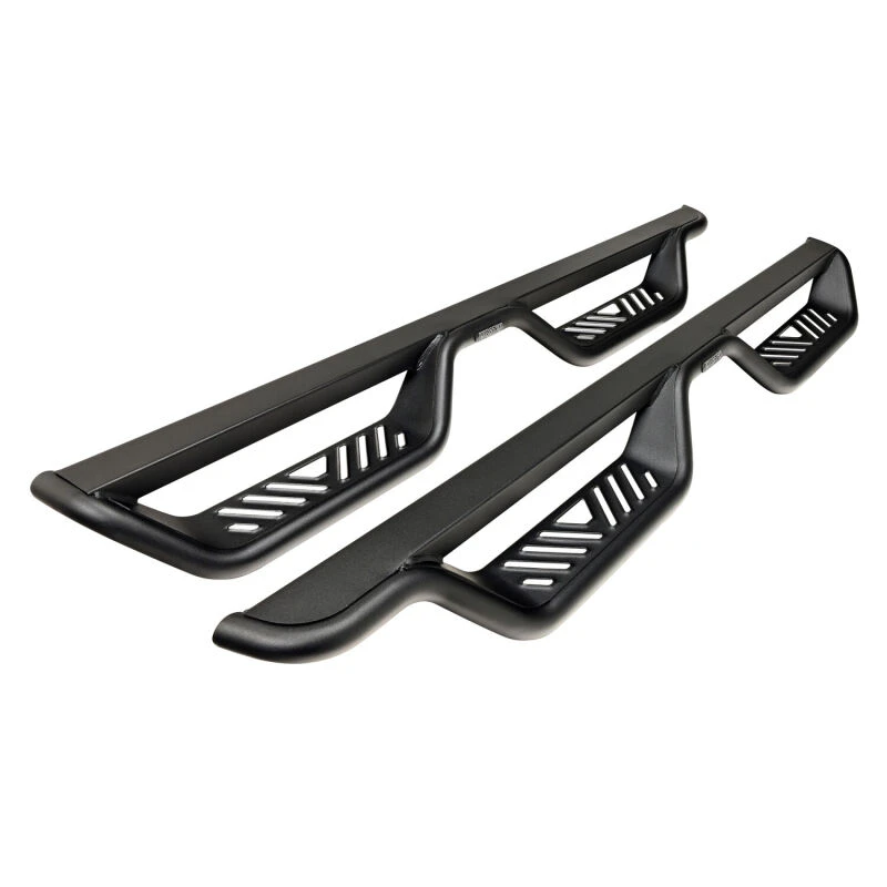 Westin 24-26 Toyota Land Cruiser Outlaw Drop Nerf Step Bars Textured Black