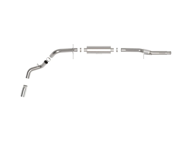 aFe Apollo GT Serie 4in 409SS Kat-Back-Abgasanlage polierte Spitze 14-18GM Silverado 1500 V8-6.2L