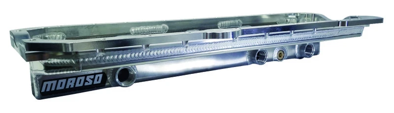 Moroso Toyota 2JZ-GE/2JZ-GTE mit drei -12AN Fittings Dry Sump Aluminium Ölwanne